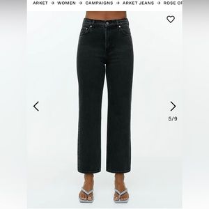 Arket Straight Leg Jeans